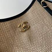 Bagsaaa Chanel Small Tote AS6015 Beige & Black - 28cm - 2