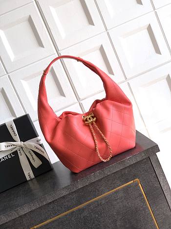 Bagsaaa Chanel Hobo Handbag AS5976 Coral - 32cm