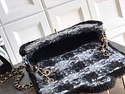 Bagsaaa Chanel Large Flap Bag AS5686 Black & Gray - 26.5cm - 4