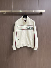 Bagsaaa Gucci Jacket with Logo white - 1