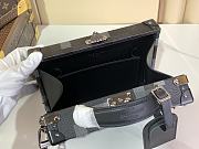 Bagsaaa Louis Vuitton Handle Trunk D16 in Damoflage Black canvas - 24cm - 4