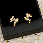 Bagsaaa YSL bow earrings gold - 4