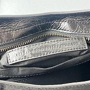 Bagsaaa Balenciaga Le City Bag East-West in black Arena lambskin - 40 cm - 3