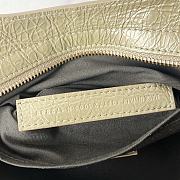 Bagsaaa Balenciaga Le City Bag East-West in army green Arena lambskin - 40 cm - 2