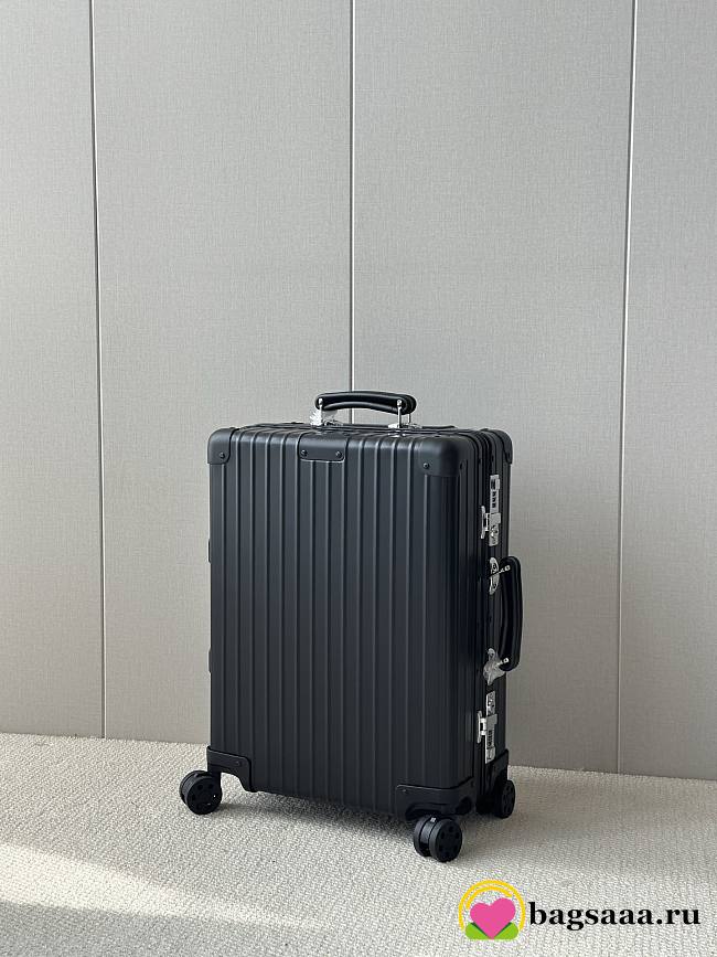 Bagsaaa Rimowa Classic Cabin aluminum carry-on suitcase black - 55cm - 1