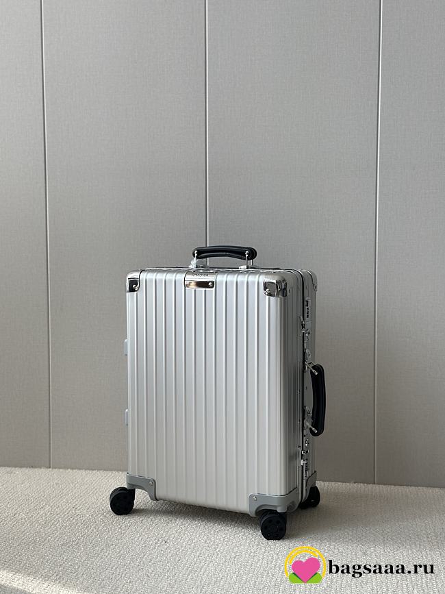 Bagsaaa Rimowa Classic Cabin aluminum carry-on suitcase silver - 55cm - 1