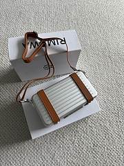 Bagsaaa Rimowa Personal Aluminum Cross-Body Bag in silver - 3