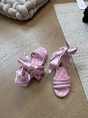 Bagsaaa Chanel Sandals G46940 pink Lambskin & Silk - 3