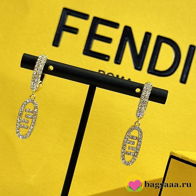 Bagsaaa Fendi O'Lock earrings - 1