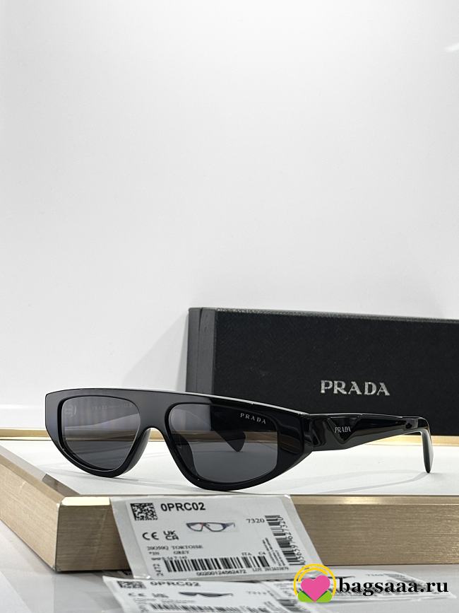 Bagsaaa Prada PR C02S sunglasses with black frame - 1