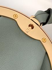 Bagsaaa Fendi Spy small leather bag in a green (matcha) color - 32cm - 4