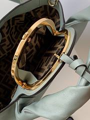 Bagsaaa Fendi Spy small leather bag in a green (matcha) color - 32cm - 2