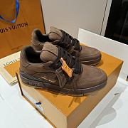 Bagsaaa Louis Vuitton LV Trainer sneakers in moka brown - 1