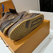 Bagsaaa Louis Vuitton LV Trainer sneakers in moka brown - 4