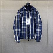 Bagsaaa Burberry Reversible Check Hooded Jacket - 1