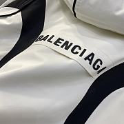 Bagsaaa Balenciaga 3B Sports Icon Water Repellent Hoodie Oversized jacket in white - 4