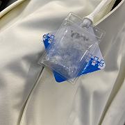 Bagsaaa Balenciaga 3B Sports Icon Water Repellent Hoodie Oversized jacket in white - 3