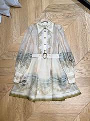 Bagsaaa Zimmermann Rebellion Marine Mini Dress - 2