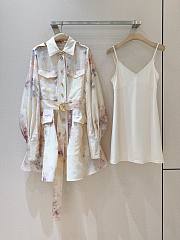 Bagsaaa Zimmermann Hypnotic Utility Mini Dress in cream floral linen - 3