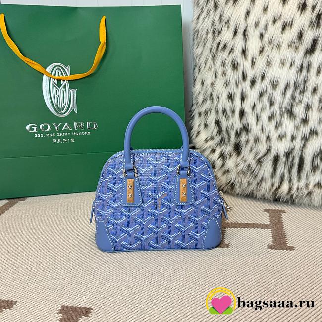 Bagsaaa Goyard Vendôme Mini bag light blue - 23cm - 1