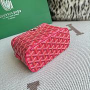 Bagsaaa Goyard Muse vanity case in blue Goyardine canvas - 16cm  - 3