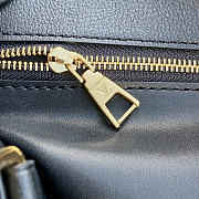 Bagsaaa Louis Vuitton Vendôme PM bag in black calfskin leather - 28.5cm - 3