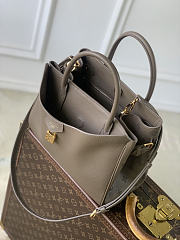 Bagsaaa Louis Vuitton Vendôme PM bag in taupe calfskin leather - 28.5cm - 3