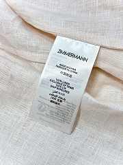 Bagsaaa Zimmermann Crush Floral-Print Linen Midi Dress - 3