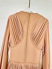 Bagsaaa Zimmermann Illuminate jersey mini dress in light brown - 2
