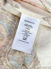 Bagsaaa Zimmermann Maxine Picnic paisley linen bustier dress - 3