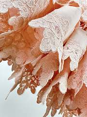 Bagsaaa Zimmermann Crush Lace-Trim Tiered Linen-Silk Blend Maxi Dress in Pale Pink - 4