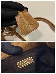 Bagsaaa Prada Re-Edition 1978 mini Re-Nylon bag in brown - 19.5cm - 2