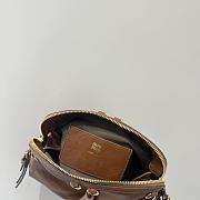 Bagsaaa Miu Miu Aventure nappa leather bag in oak brown - 24cm - 3