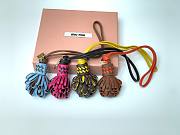 Bagsaaa Miu Miu leather bag charms combo 4 - 1