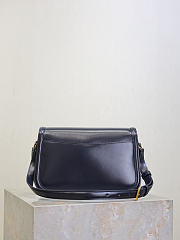 Bagsaaa YSL Saint Laurent Solferino medium shoulder bag in navy blue - 24cm - 3