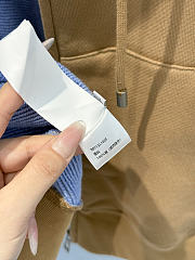 Bagsaaa Loewe Zip-up hoodie in cotton beige - 4