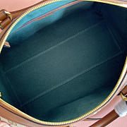 Bagsaaa Gucci Ophidia medium boston bag 857595 beige and brown - 30cm - 3