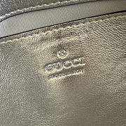 Bagsaaa Gucci GG Marmont small shoulder bag 837280 silver - 22cm - 3