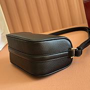 Bagsaaa Gucci Half Horsebit mini bag 860784 black leather - 19cm - 3