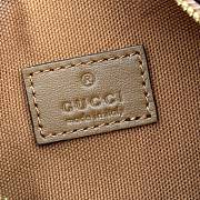 Bagsaaa Gucci Half Horsebit mini bag 860784 brown leather - 19cm - 4