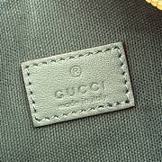 Bagsaaa Gucci Half Horsebit mini bag 860784 green leather - 19cm - 2