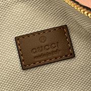 Bagsaaa Gucci Half Horsebit mini bag 860784 brown suede - 19cm - 2