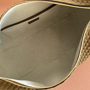 Bagsaaa Gucci Half Horsebit large shoulder bag 862530 brown suede - 38cm - 2