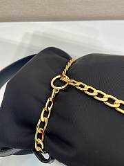 Bagsaaa Prada Petit Sac Noir mini bucket bag black - 20cm - 4