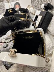 Bagsaaa Chanel Makeup Palette Minaudière Bag in plexiglass and strass - 14cm - 4