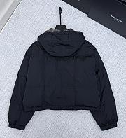 Bagsaaa Louis Vuitton Short Hooded Parka in black - 3