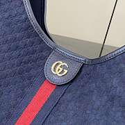 Bagsaaa Gucci Giglio large tote bag 853971 dark blue - 42 (60)cm - 2