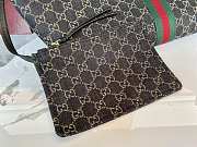 Bagsaaa Gucci Giglio large tote bag 853971 black denim - 42 (60)cm - 2