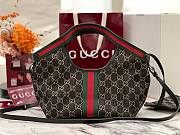 Bagsaaa Gucci Giglio small tote bag 860845 denim black - 25cm - 2
