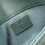 Bagsaaa Gucci GG Marmont mini shoulder bag 841290 green - 17cm - 2